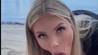 Scarlettkissesxo Leaked Onlyfans Video Sex on the beach