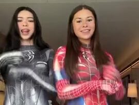 sophie rain-aishah sofey Leaked Onlyfans Video Lessbian sex Spider woman